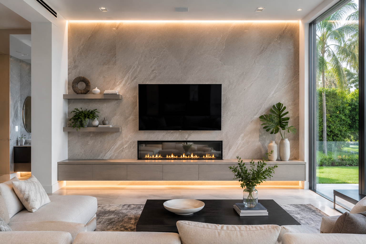 Feature Walls by Slate & Stone in Palm Beach County