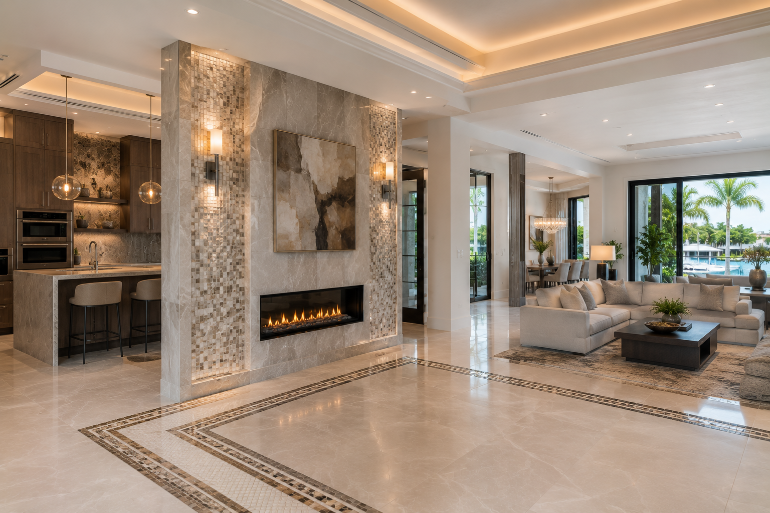Specialty Tile Services by Slate & Stone in Palm Beach County